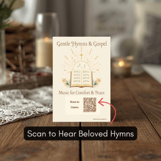 Playlist de Hinos Gospel em Cartão Postal para Dem