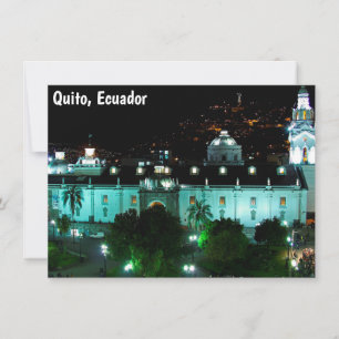 Plaza de la Independencia, Quito, cartão do Equad