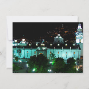 Plaza de la Independencia, Quito, cartão do Equad
