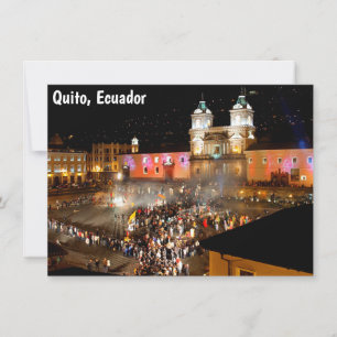 Plaza San Francisco Card