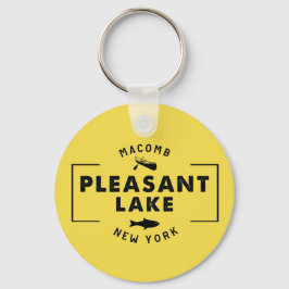 Pleasant Lake 2,25" Basic Button Chaveiro