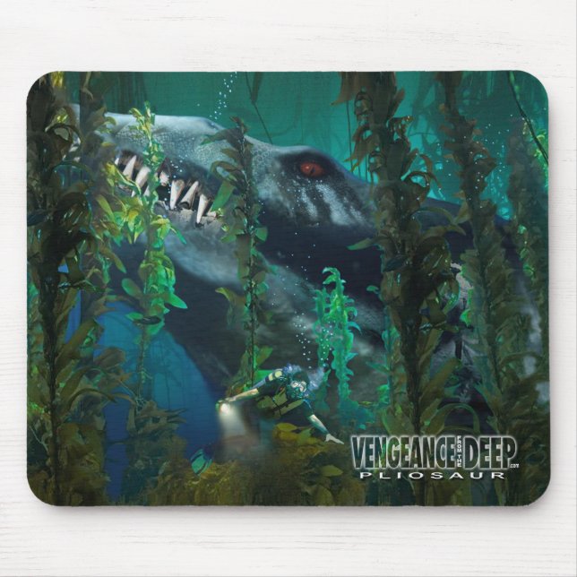 Pliosaur Mousepad 3 - vingança do profundo (Frente)