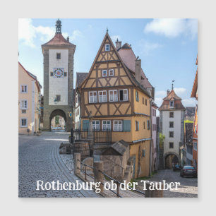Plönlein em Rothenburg ob der Tauber, Alemanha