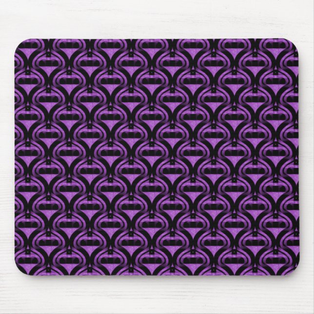 Plum Perfection Retro Legal Mousepad (Frente)