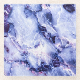 Plum Purple Marble Porta copos