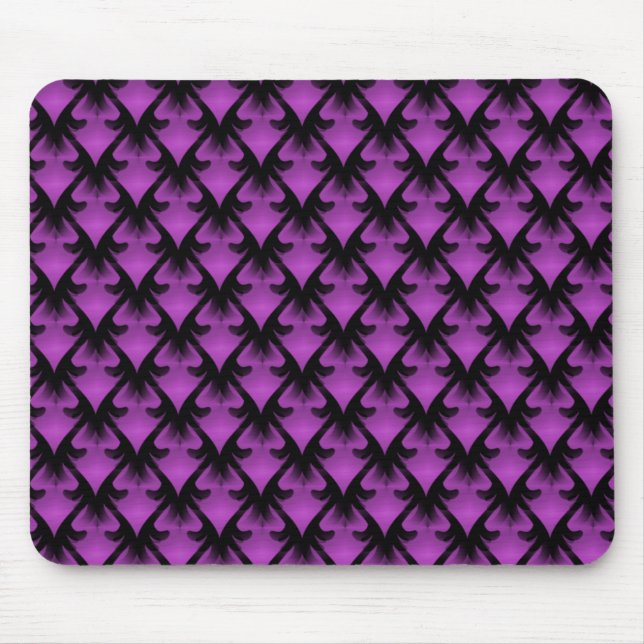 Plum Purple Metropolitan Glam Mousepad (Frente)