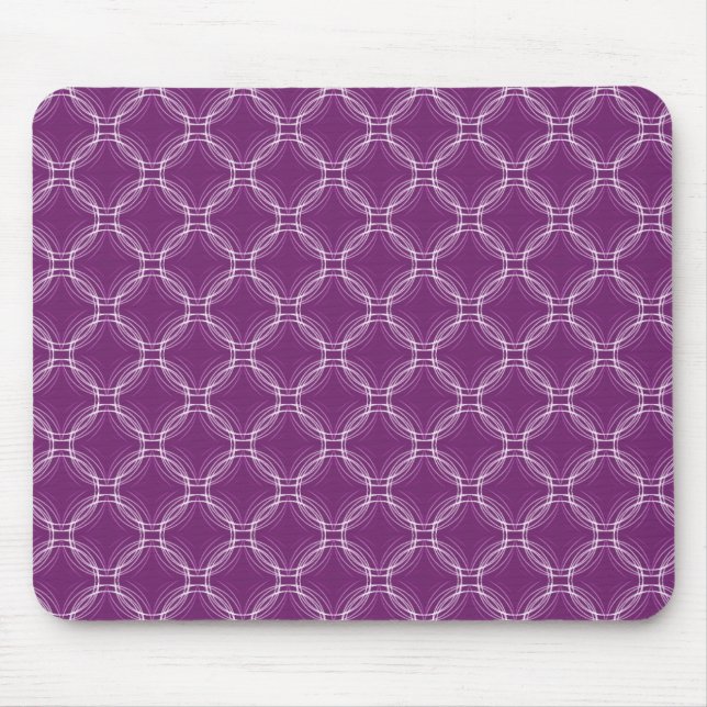 Plum Purple Uptown Elegance Mousepad (Frente)
