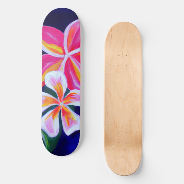 Plumeria de skate tropical (Frente)