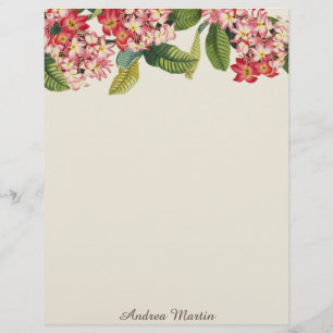 Plumeria Floral Floral Tropical Ilhas Flores Lette