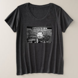 Plus Size '50c Skeeball' - Camiseta Plus-Tamanho das Mulhere
