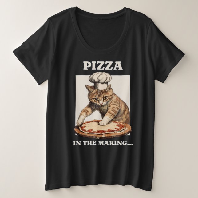 Plus Size Camiseta (Frente do Design)