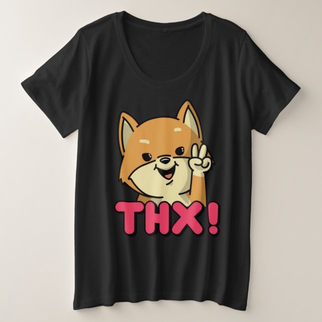 Plus Size Camiseta (Frente do Design)