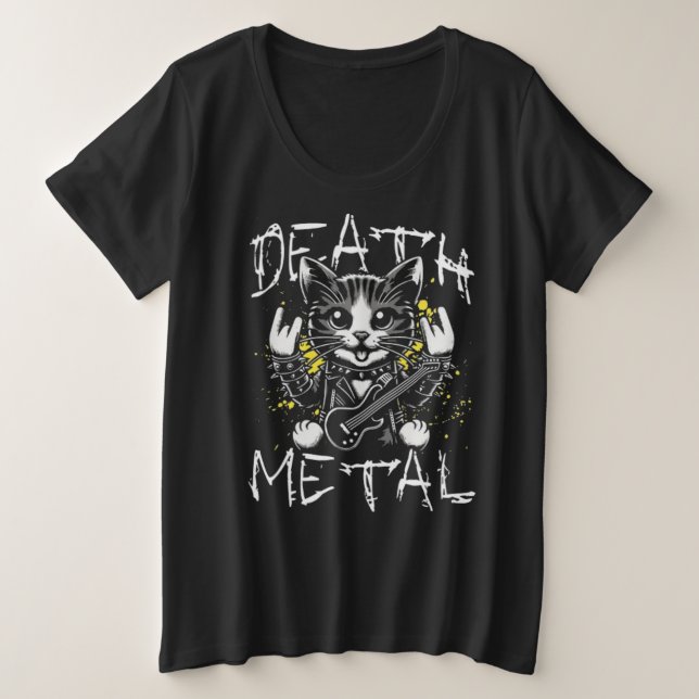Plus Size Camiseta (Frente do Design)