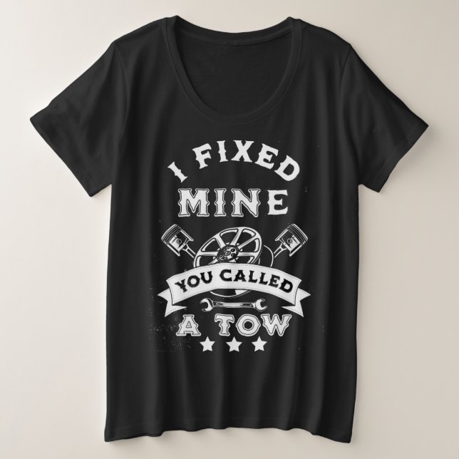 Plus Size Camiseta (Frente do Design)