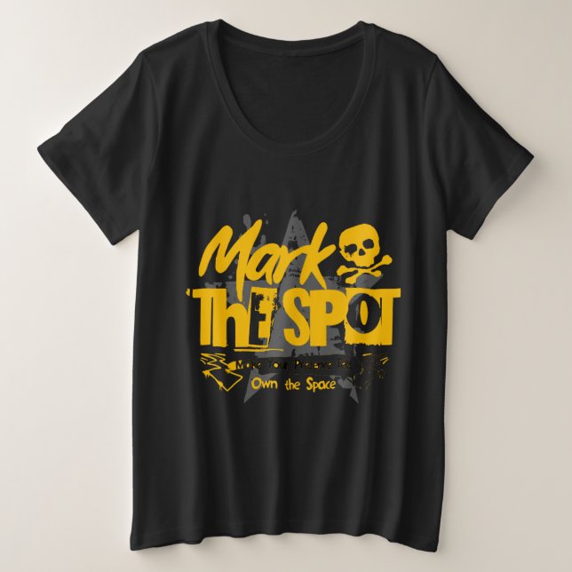 Plus Size Camiseta (Frente do Design)