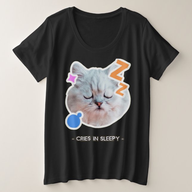 Plus Size Camiseta (Frente do Design)