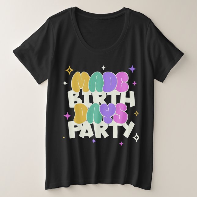 Plus Size Camiseta (Frente do Design)