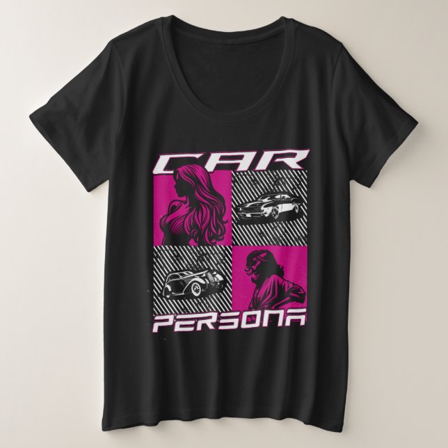 Plus Size Camiseta (Frente do Design)
