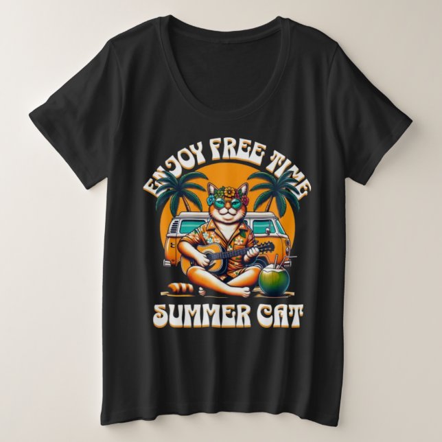 Plus Size Camiseta (Frente do Design)