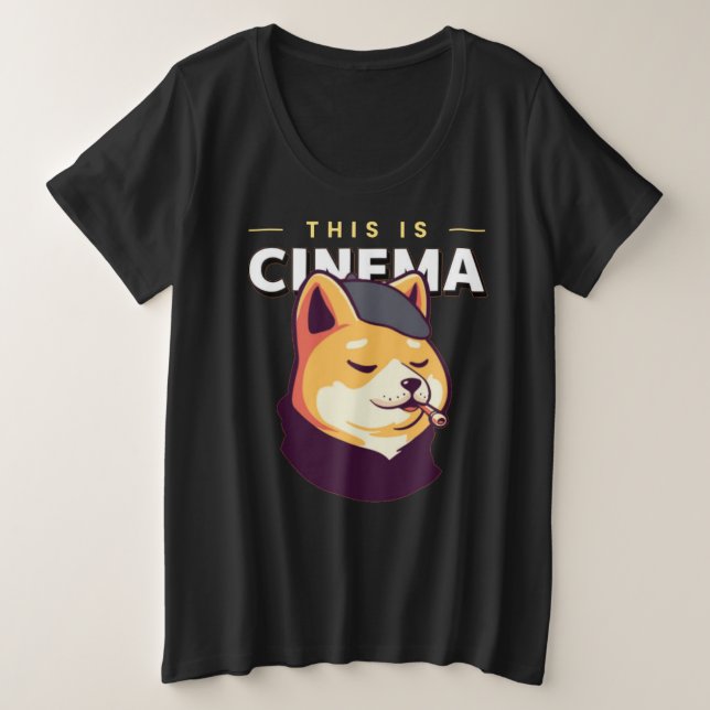 Plus Size Camiseta (Frente do Design)