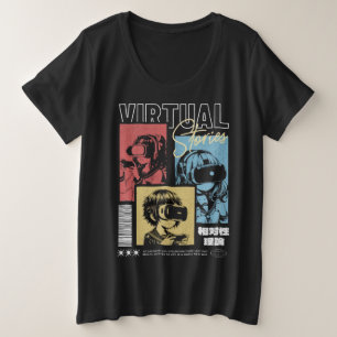 Plus Size Camiseta