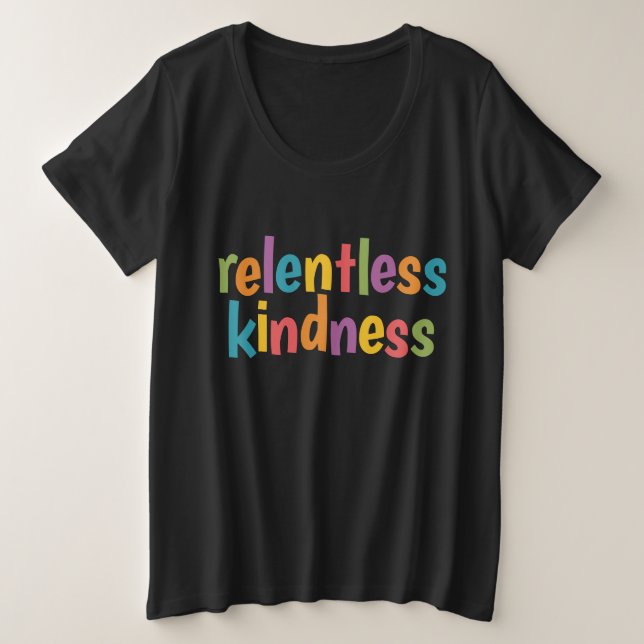 Plus Size Camiseta (Frente do Design)