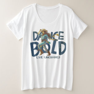 Plus Size Camiseta