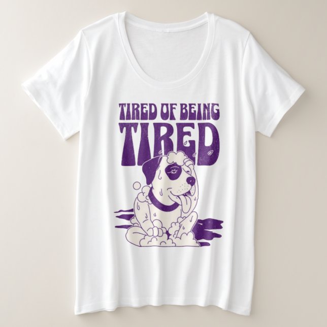 Plus Size Camiseta (Frente do Design)