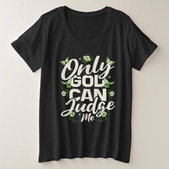 Plus Size Camiseta (Frente do Design)