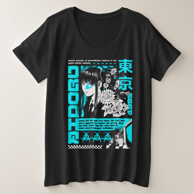 Plus Size Camiseta (Frente do Design)