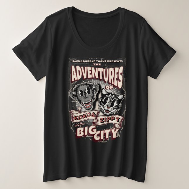 Plus Size Camiseta (Frente do Design)