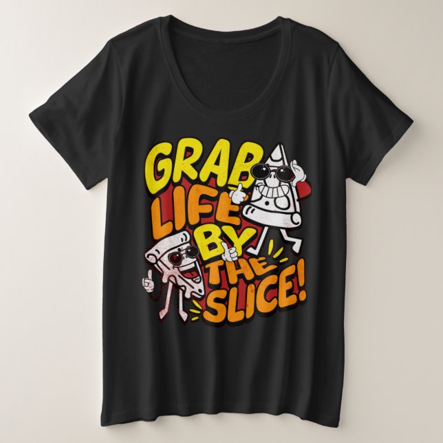 Plus Size Camiseta (Frente do Design)