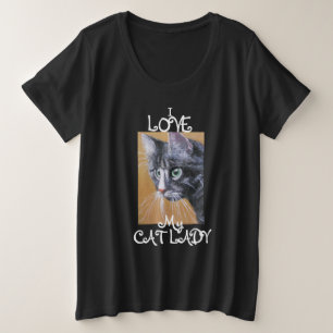 Plus Size Camiseta Básica de Tamanho Superior das Mulheres d