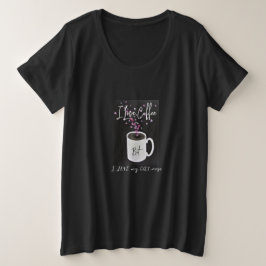 Plus Size Camiseta Básica de Tamanho Superior das Mulheres d