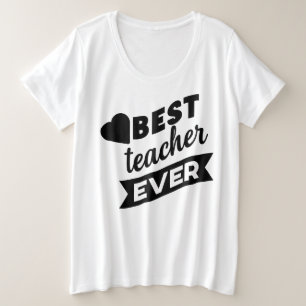 Plus Size Camiseta básica de tamanho superior para mulheres