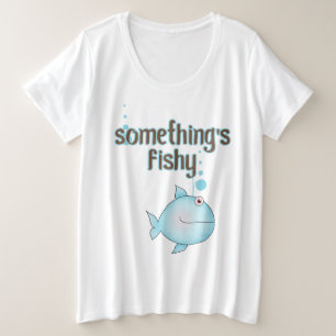 Plus Size Camiseta básica de tamanho superior para mulheres