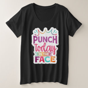 Plus Size Camiseta básica de tamanho superior para mulheres