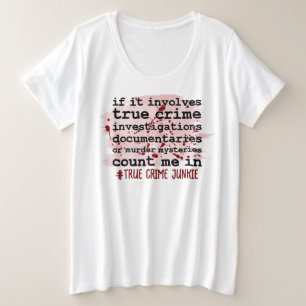 Plus Size Camiseta básica de tamanho superior para mulheres