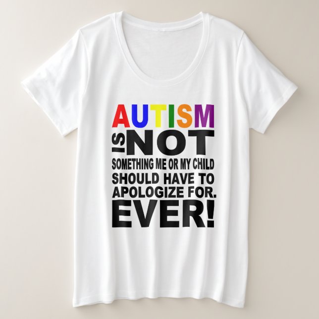 Plus Size Camiseta básica de tamanho superior para mulheres (Frente do Design)