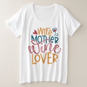 Plus Size Camiseta básica de tamanho superior para mulheres
