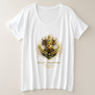 Plus Size Camiseta Básica Masculina