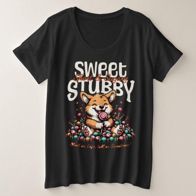Plus Size Camiseta Básica Masculina (Frente do Design)