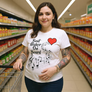 Plus Size Camiseta Beat Maker On Board