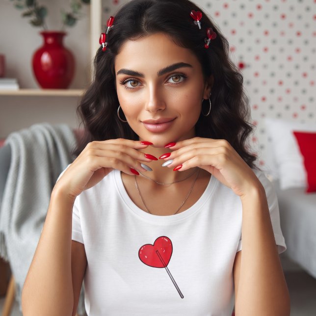 Plus Size Camiseta de Chupeta (Criador carregado)