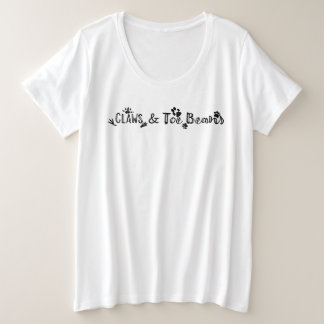 Plus Size Camiseta de resgate para mulheres