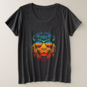 Plus Size Camiseta do Leão Legal