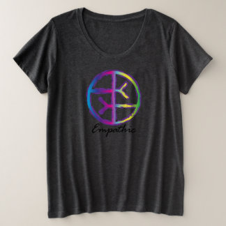 Plus Size Camiseta Empática