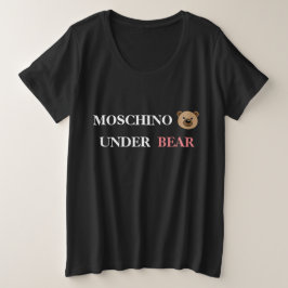 Plus Size Camiseta feminina de Moschino