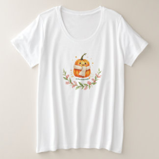 Plus Size Camiseta Feminina Sempre Abençoada
