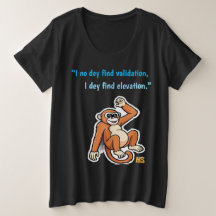 Camiseta Macaco Sem Validação Necessária | Honest